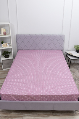 Простыня поплин Сара-компаньон лиловый